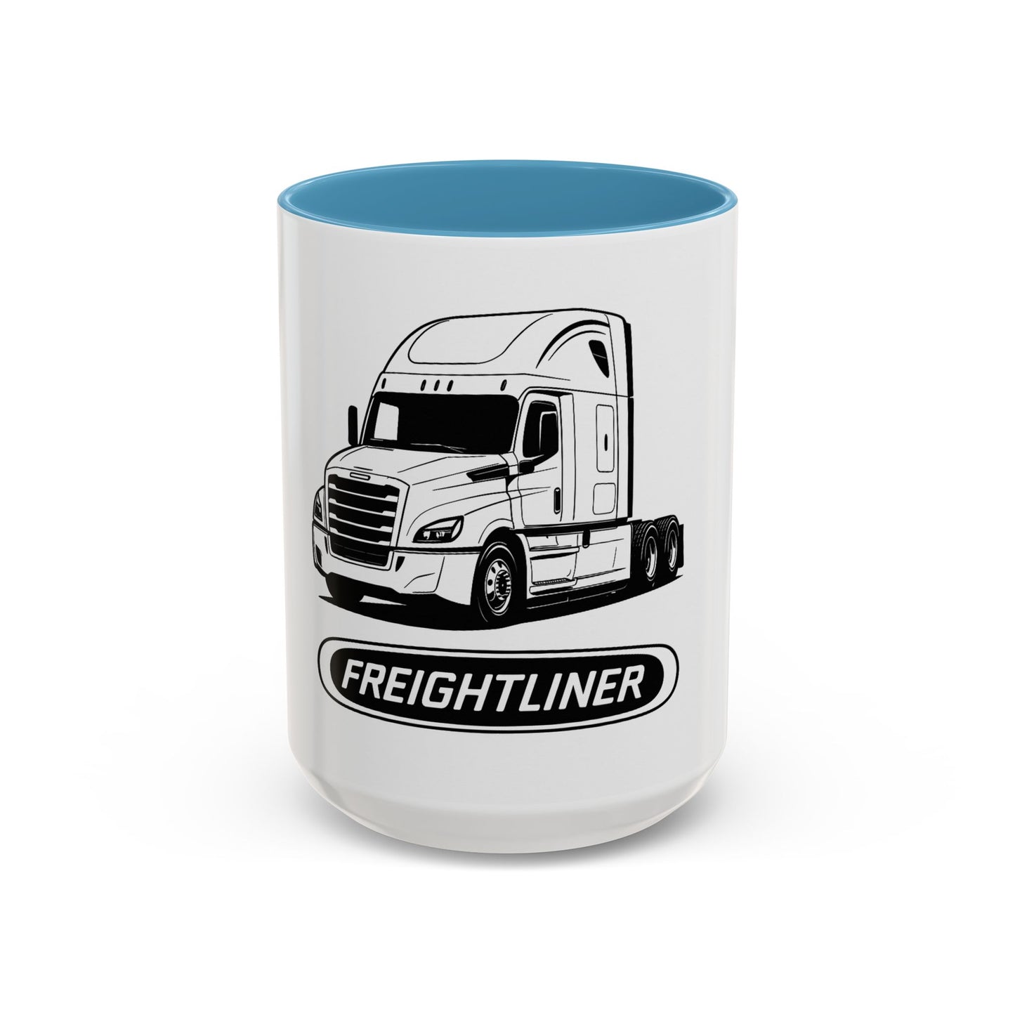 Freightliner Truck Mug – Premium Coffee Cup for Truck Drivers (11oz / 15oz)
