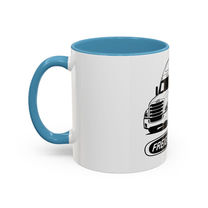 Freightliner Truck Mug – Premium Coffee Cup for Truck Drivers (11oz / 15oz)