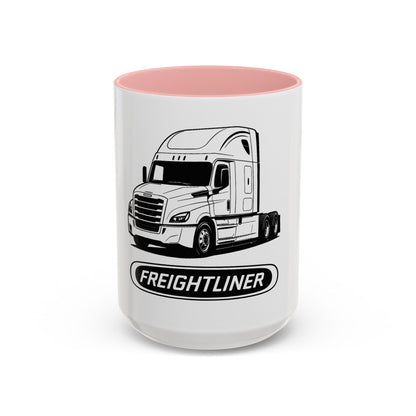 Freightliner Truck Mug – Premium Coffee Cup for Truck Drivers (11oz / 15oz)