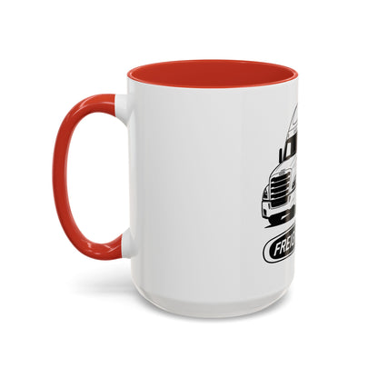 Freightliner Truck Mug – Premium Coffee Cup for Truck Drivers (11oz / 15oz)