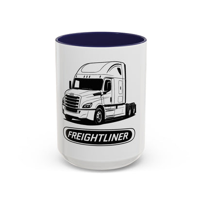 Freightliner Truck Mug – Premium Coffee Cup for Truck Drivers (11oz / 15oz)