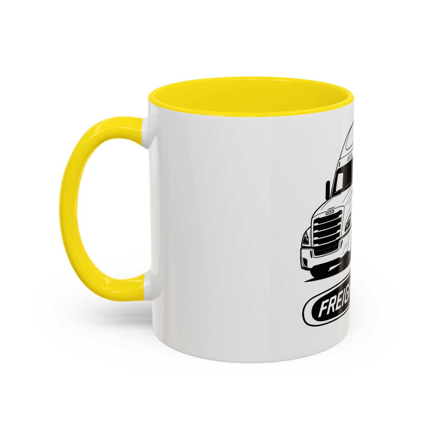 Freightliner Truck Mug – Premium Coffee Cup for Truck Drivers (11oz / 15oz)