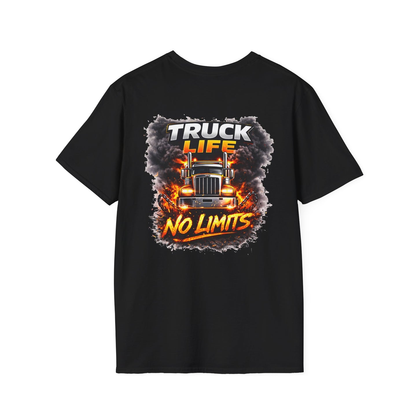Truck Life No Limits T-Shirt — Trucker Graphic Tee