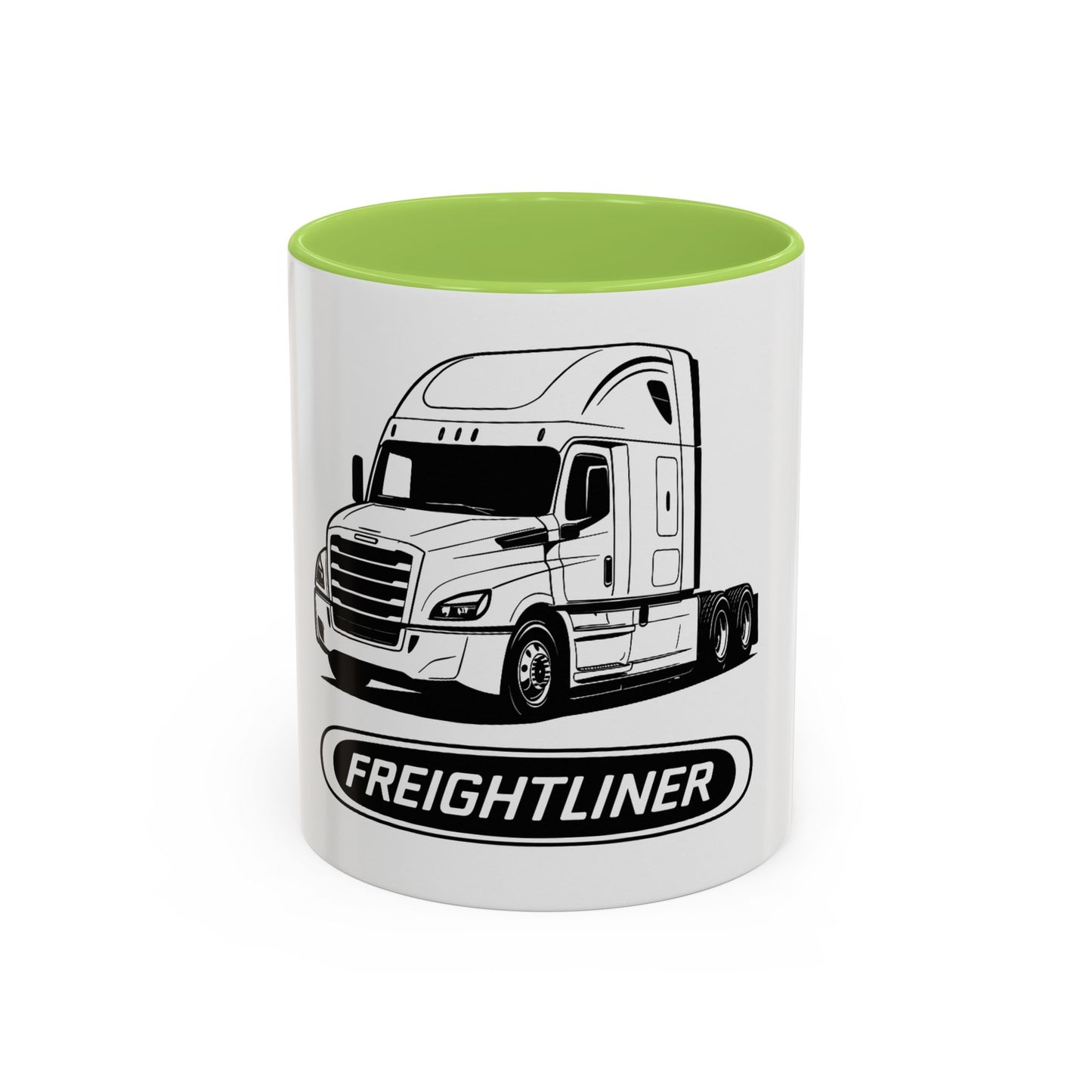 Freightliner Truck Mug – Premium Coffee Cup for Truck Drivers (11oz / 15oz)