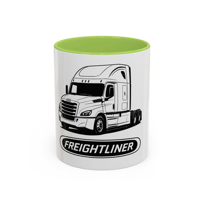 Freightliner Truck Mug – Premium Coffee Cup for Truck Drivers (11oz / 15oz)