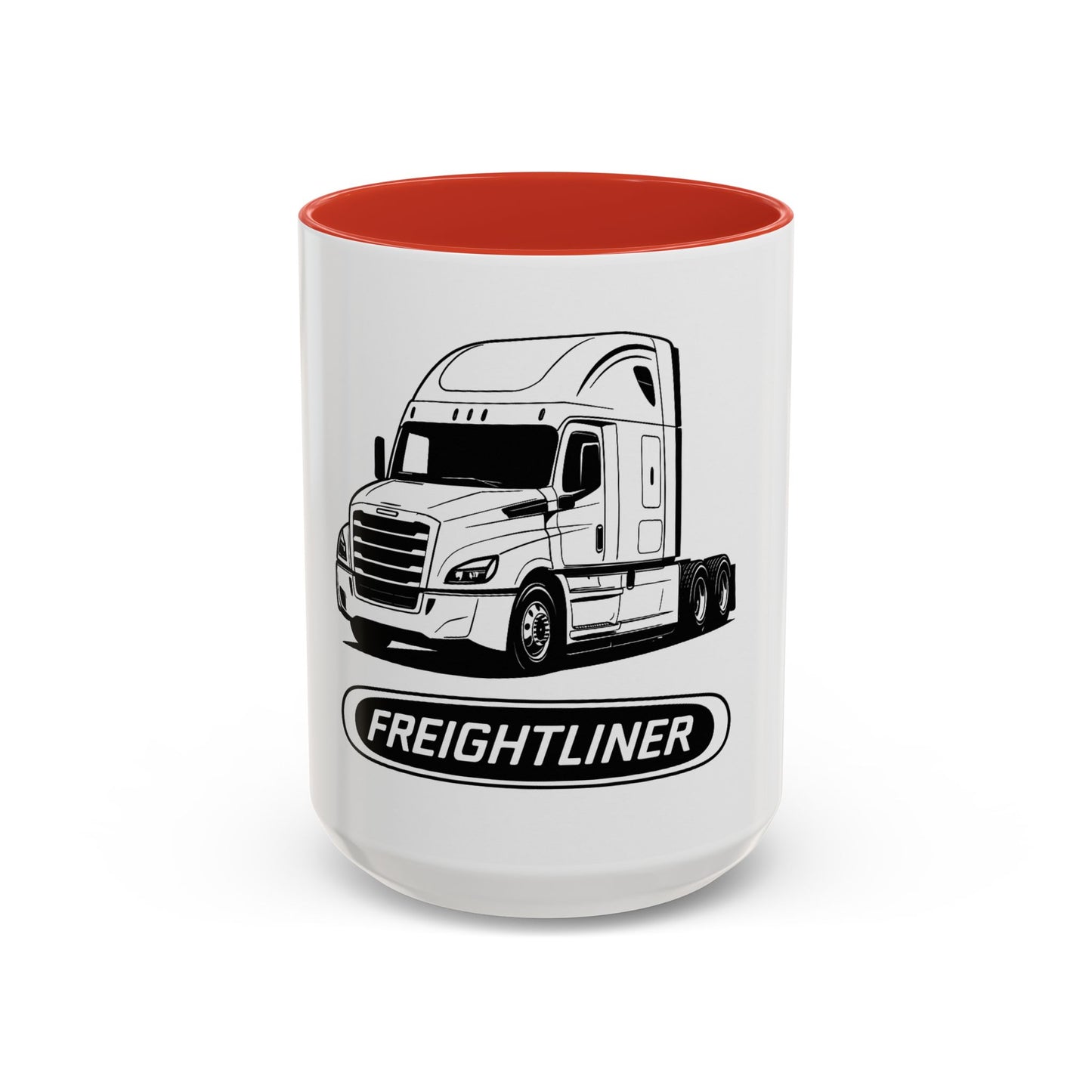 Freightliner Truck Mug – Premium Coffee Cup for Truck Drivers (11oz / 15oz)