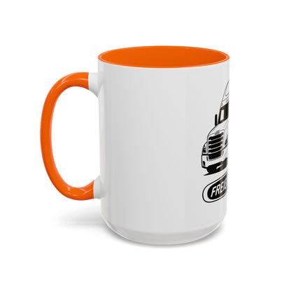 Freightliner Truck Mug – Premium Coffee Cup for Truck Drivers (11oz / 15oz)