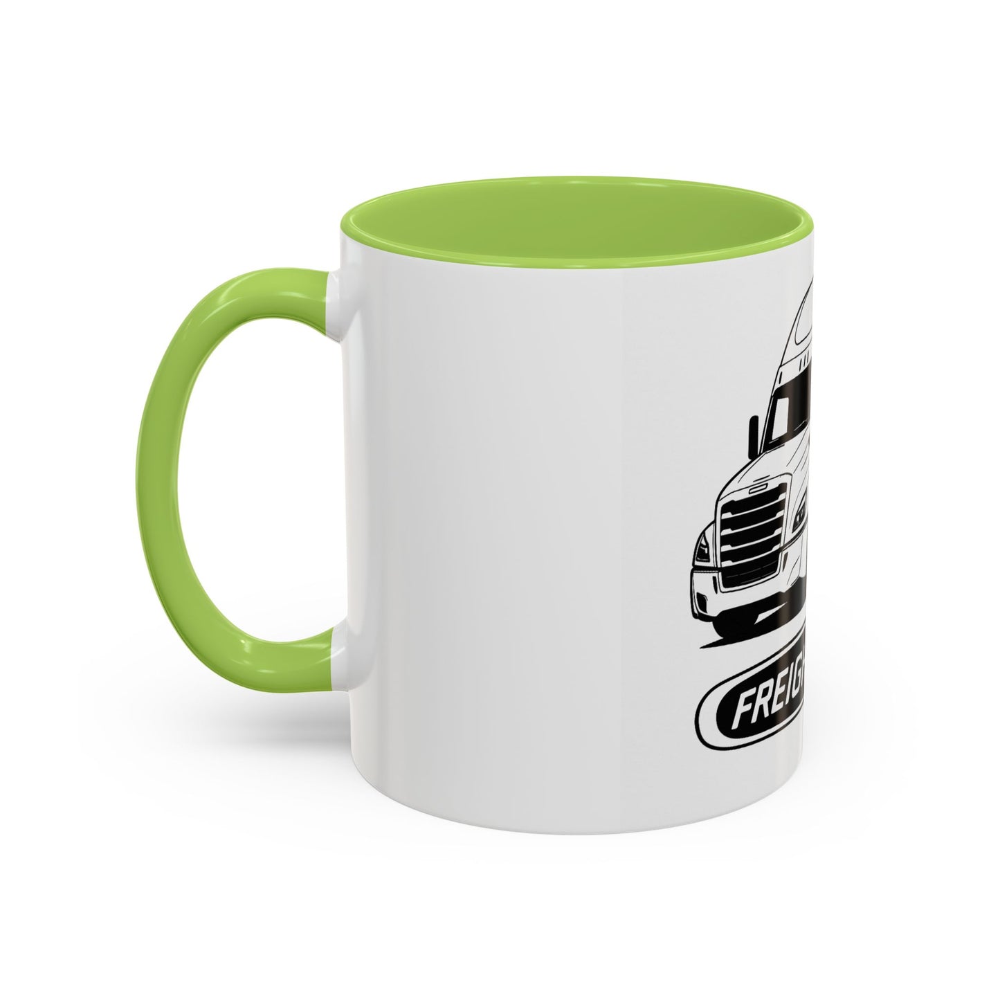 Freightliner Truck Mug – Premium Coffee Cup for Truck Drivers (11oz / 15oz)
