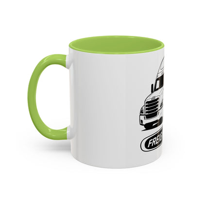 Freightliner Truck Mug – Premium Coffee Cup for Truck Drivers (11oz / 15oz)
