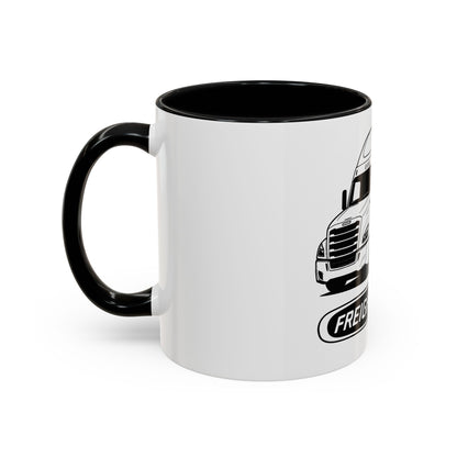 Freightliner Truck Mug – Premium Coffee Cup for Truck Drivers (11oz / 15oz)