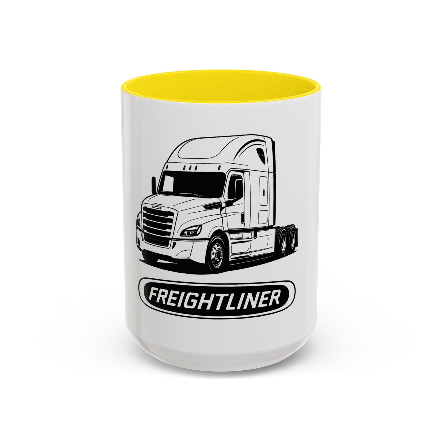 Freightliner Truck Mug – Premium Coffee Cup for Truck Drivers (11oz / 15oz)