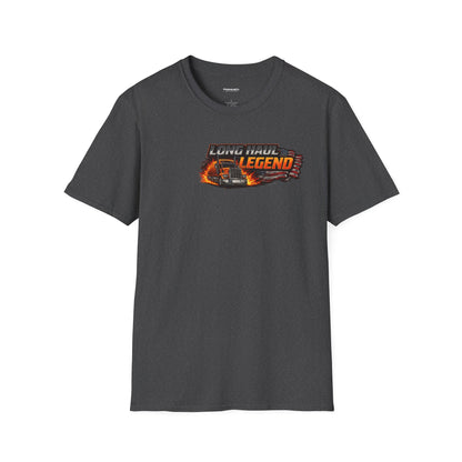 Truck Driver T-Shirt – “No Road Too Long, Just Keep Driving” Long Haul Legend Tee
