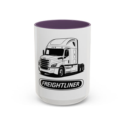 Freightliner Truck Mug – Premium Coffee Cup for Truck Drivers (11oz / 15oz)