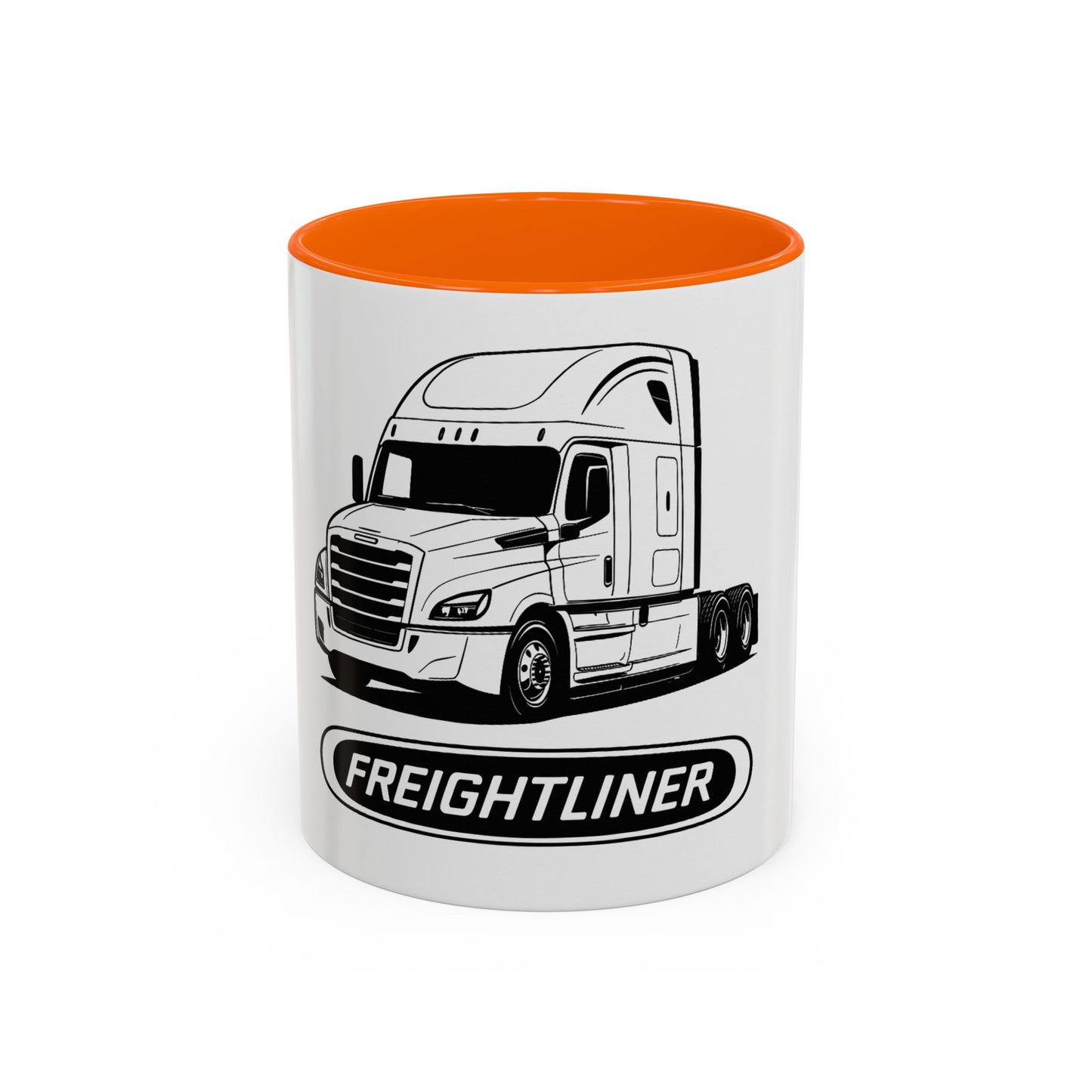 Freightliner Truck Mug – Premium Coffee Cup for Truck Drivers (11oz / 15oz)