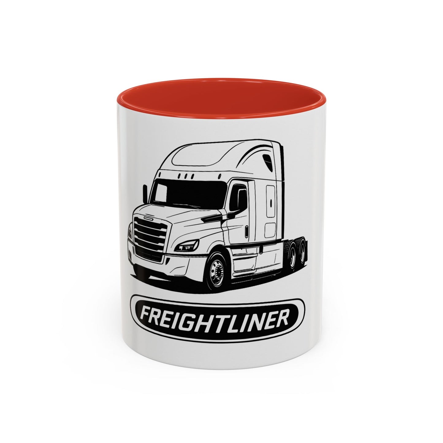 Freightliner Truck Mug – Premium Coffee Cup for Truck Drivers (11oz / 15oz)