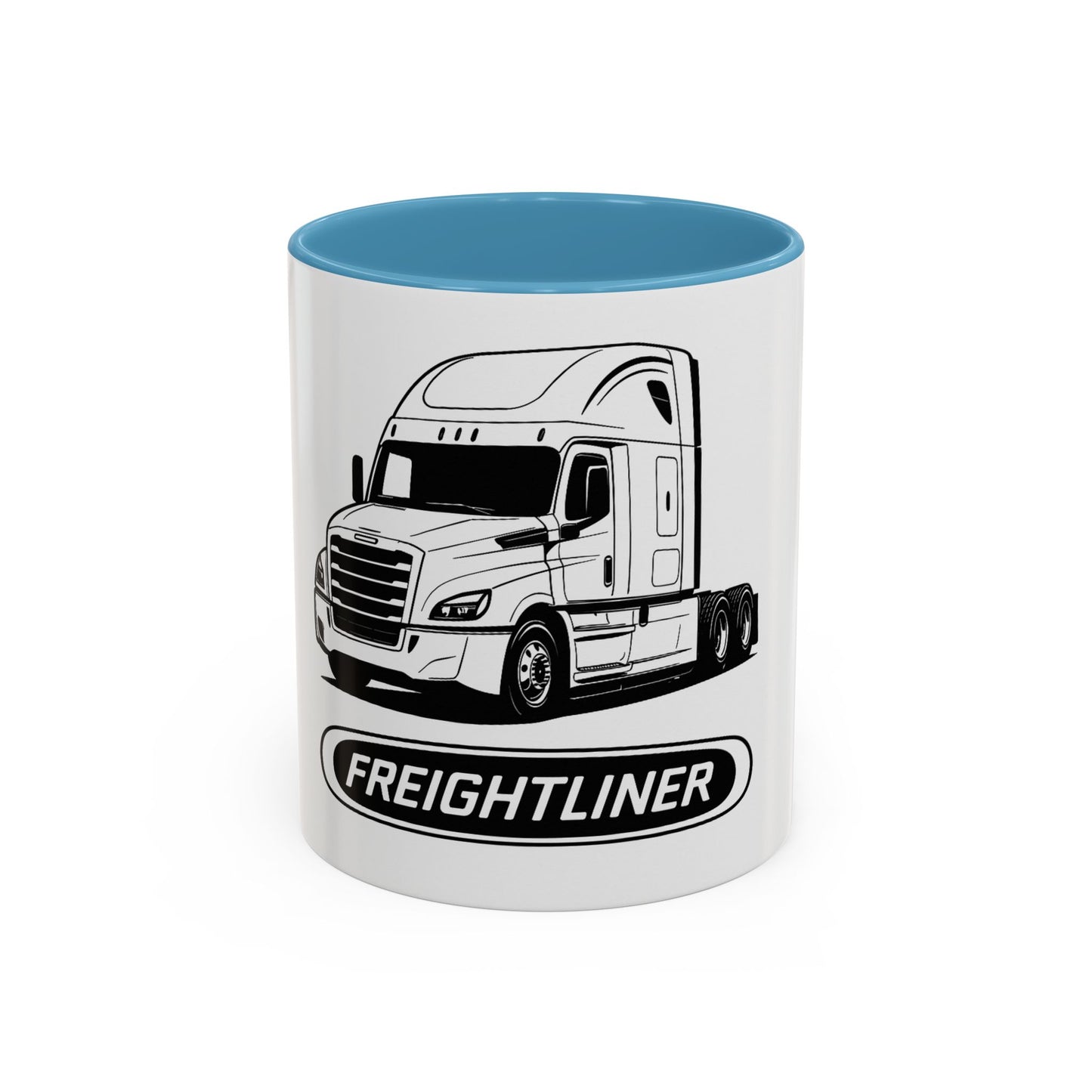 Freightliner Truck Mug – Premium Coffee Cup for Truck Drivers (11oz / 15oz)