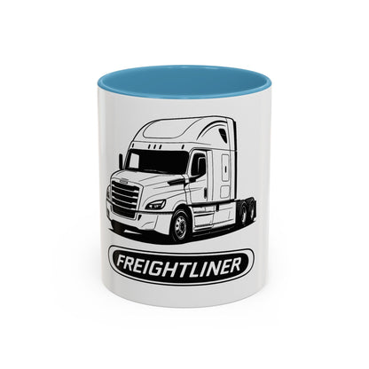 Freightliner Truck Mug – Premium Coffee Cup for Truck Drivers (11oz / 15oz)