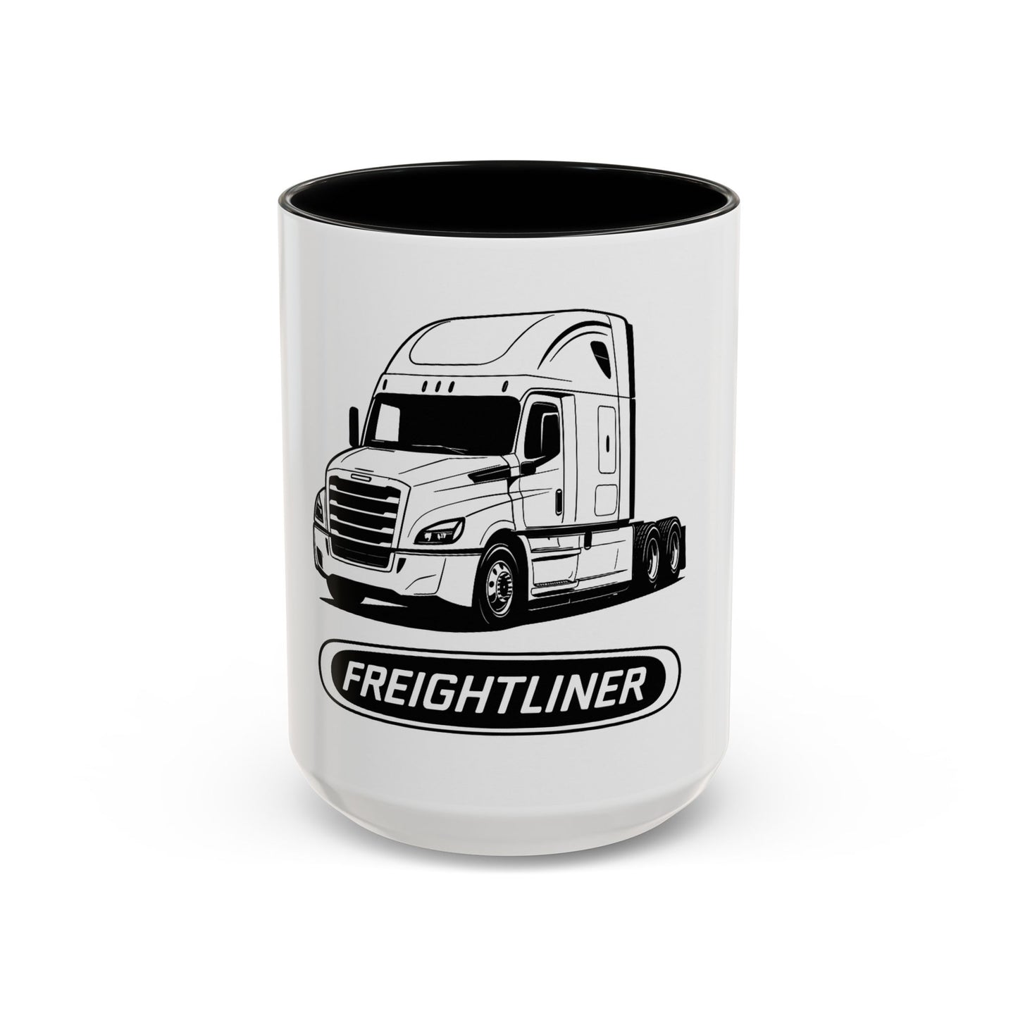 Freightliner Truck Mug – Premium Coffee Cup for Truck Drivers (11oz / 15oz)