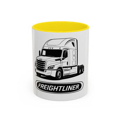 Freightliner Truck Mug – Premium Coffee Cup for Truck Drivers (11oz / 15oz)