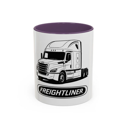 Freightliner Truck Mug – Premium Coffee Cup for Truck Drivers (11oz / 15oz)