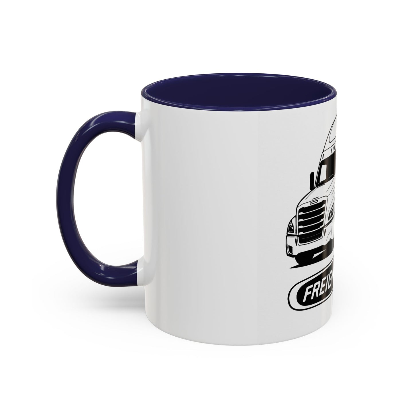 Freightliner Truck Mug – Premium Coffee Cup for Truck Drivers (11oz / 15oz)