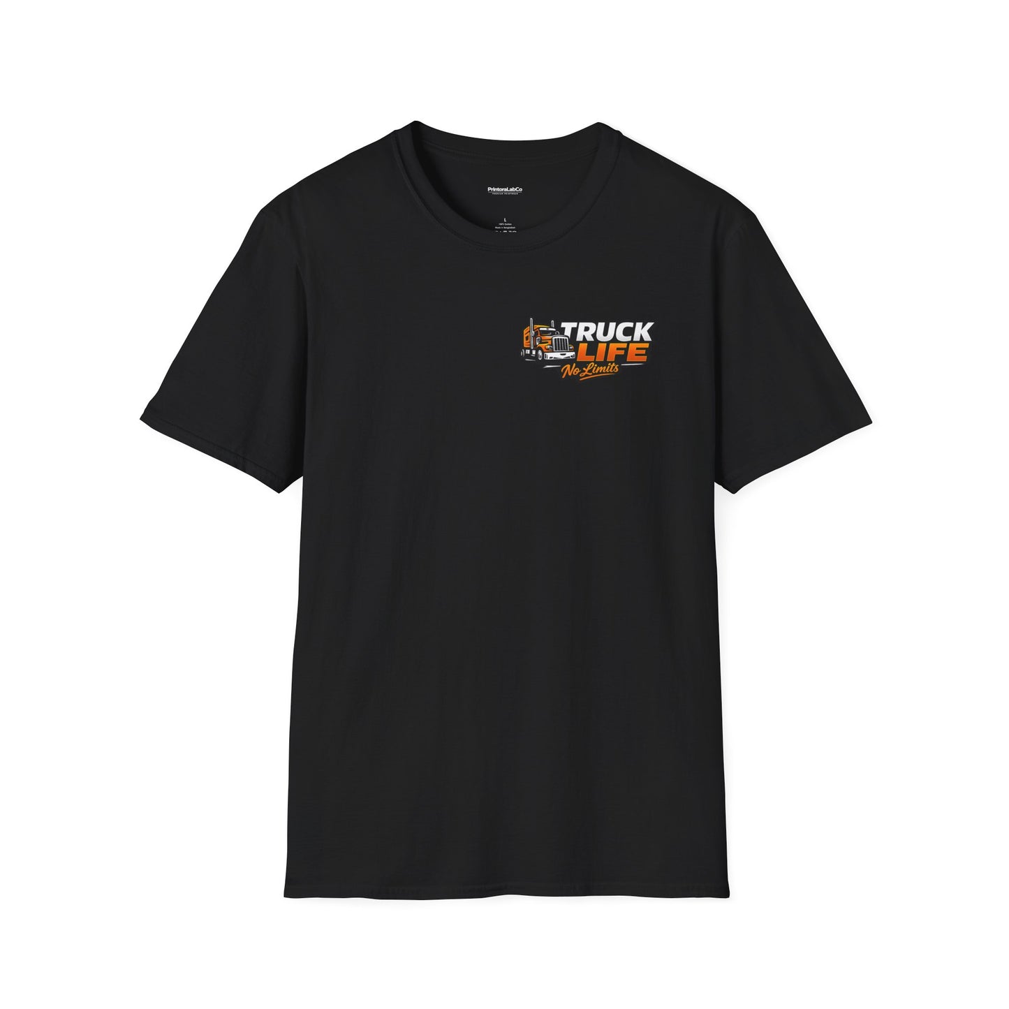 Truck Life No Limits T-Shirt — Trucker Graphic Tee
