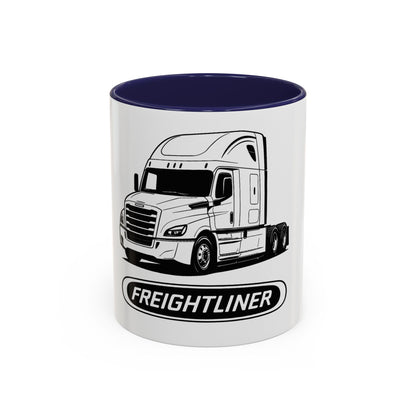 Freightliner Truck Mug – Premium Coffee Cup for Truck Drivers (11oz / 15oz)