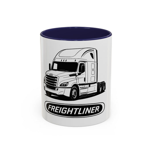 Freightliner Truck Mug – Premium Coffee Cup for Truck Drivers (11oz / 15oz)