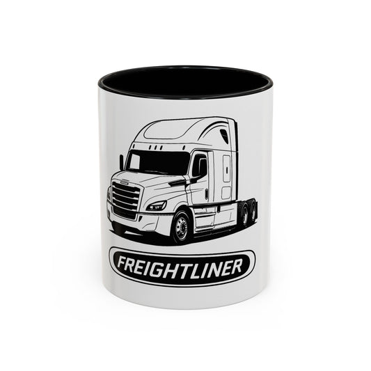 Freightliner Truck Mug – Premium Coffee Cup for Truck Drivers (11oz / 15oz)